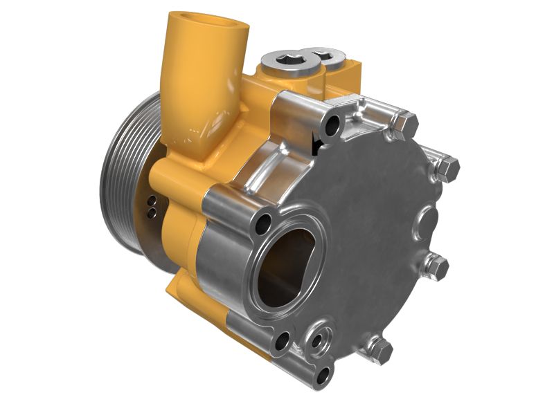 БЛОК ВОДЯНОГО НАСОСА