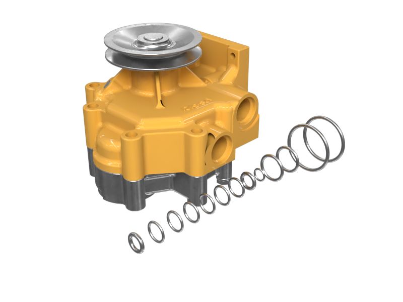 НАСОС ВОДЯНОЙ В СБОРЕ В СБОРЕ