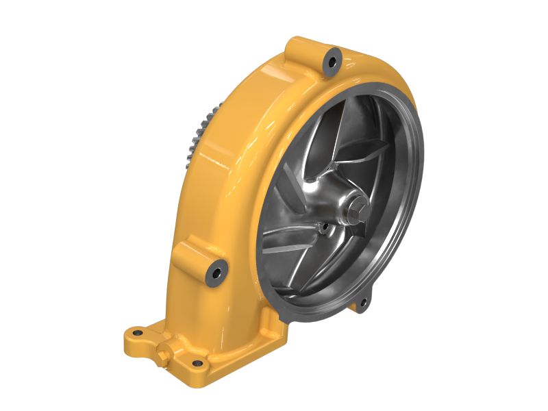 БЛОК ВОДЯНОГО НАСОСА