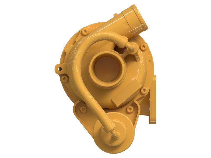 БЛОК ОСНОВНОГО ТУРБОКОМПРЕССОРА