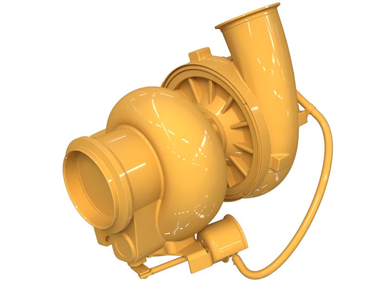 10R-2622: БЛОК ОСНОВНОГО ТУРБОКОМПРЕССОРА