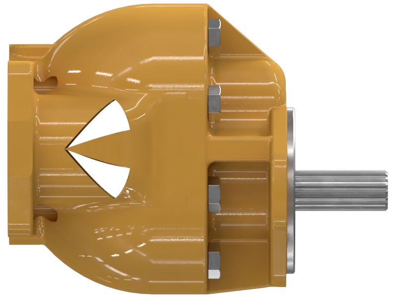 БЛОК НАСОСА ШЕСТЕРЕНЧАТОГО