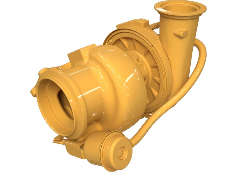 БЛОК ОСНОВНОГО ТУРБОКОМПРЕССОРА