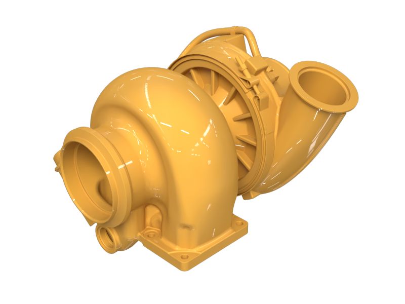 10R-4629: БЛОК ОСНОВНОГО ТУРБОКОМПРЕССОРА