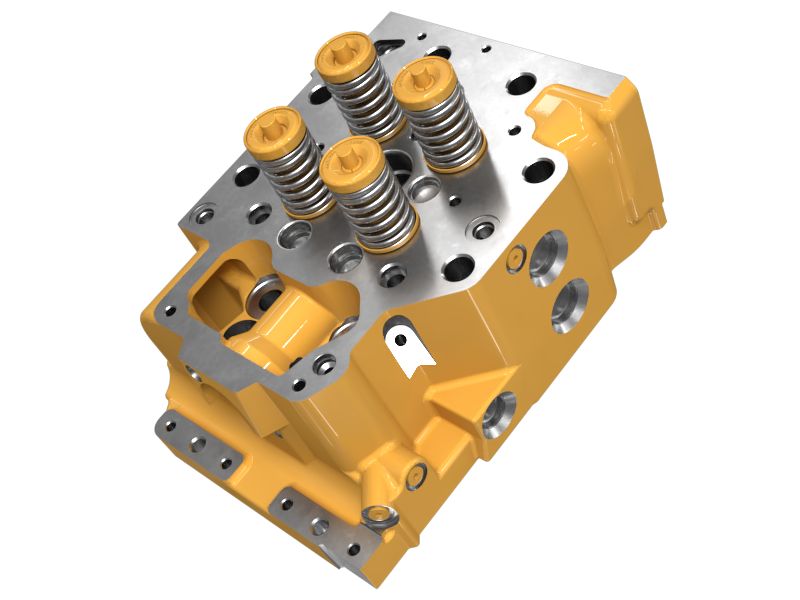 Cat® 3512E Reman Upgrade-to-New (UTN) Cylinder Head