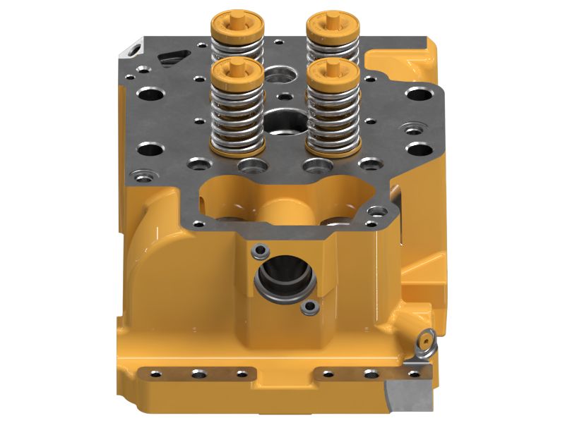 Cat® 3512E Reman Upgrade-to-New (UTN) Cylinder Head