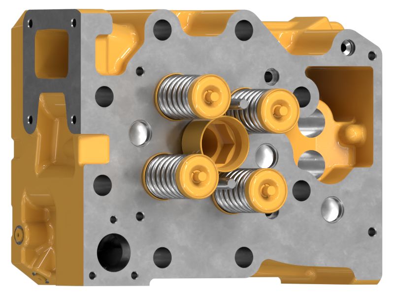 Cat® G3500 Reman Upgrade-to-New (UTN) Cylinder Head