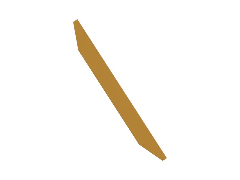 Стальная режущая кромка длиной 365 мм