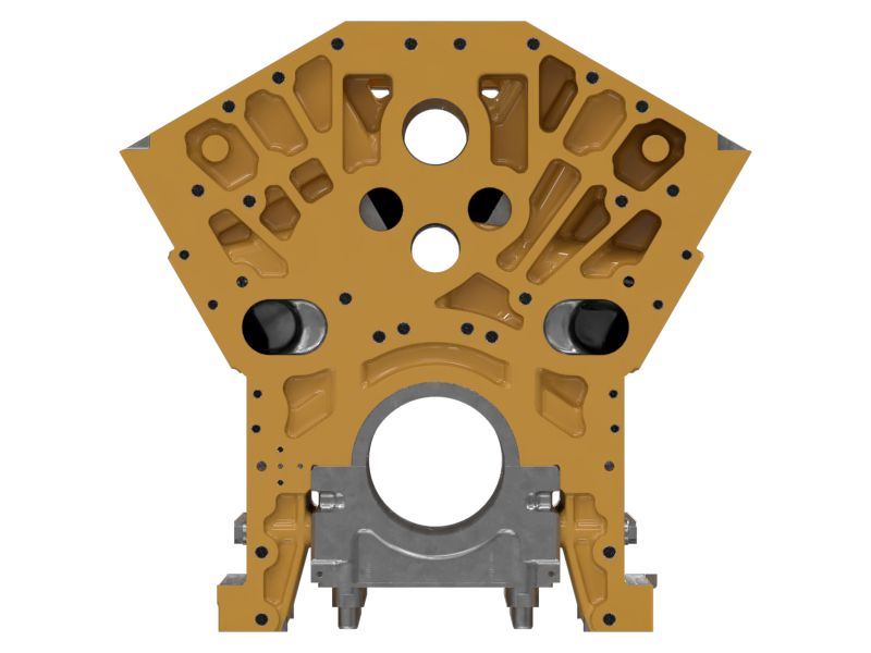 БЛОК ЦИЛИНДРОВ В СБОРЕ