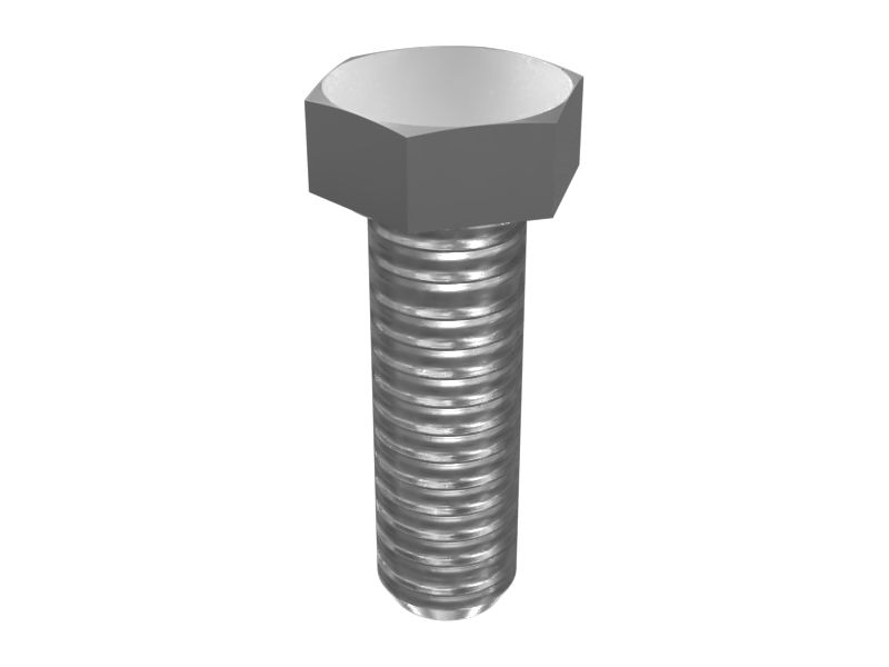 БОЛТ С ШЕСТИГРАННОЙ ГОЛОВКОЙ