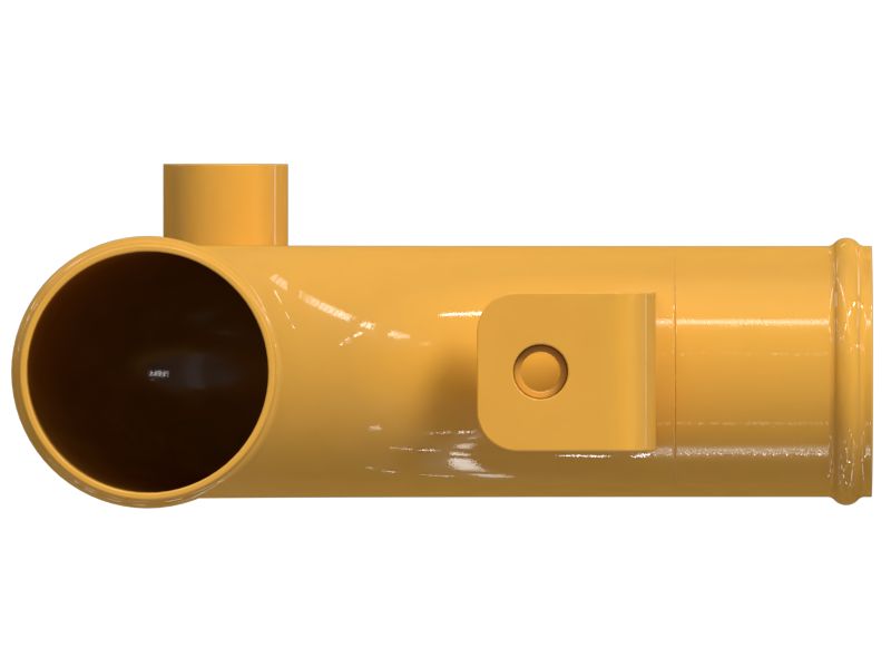 Стальной патрубок в сборе