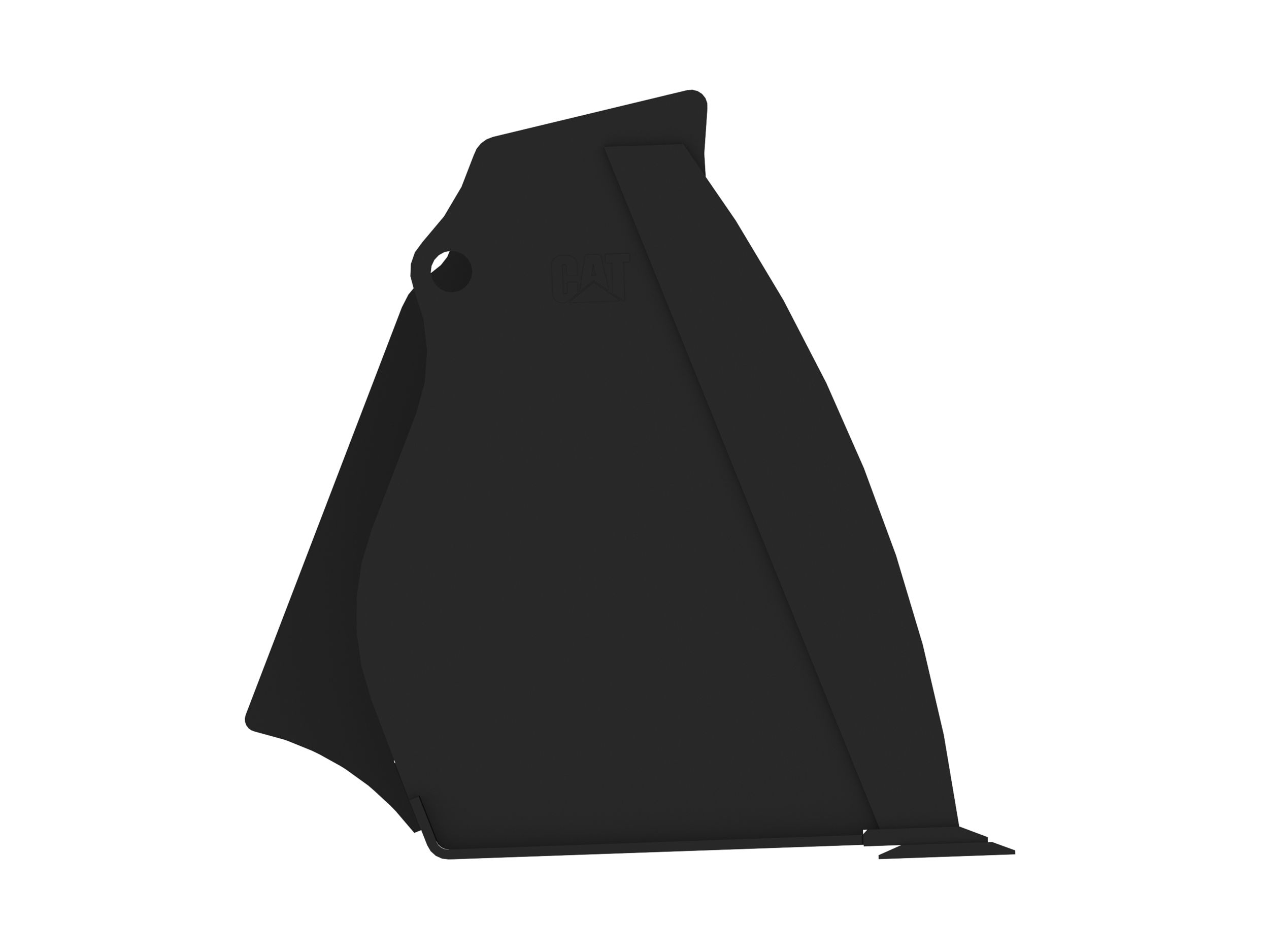 Ковш 1,0 куб. м (1,3 куб. ярда), устройство смены навесного оборудования мини-погрузчика, режущая кромка с болтовым креп