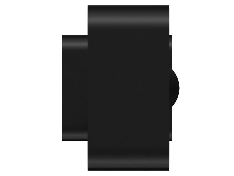 Стальной коленчатый патрубок 34,00 мм с фланцами на обоих концах