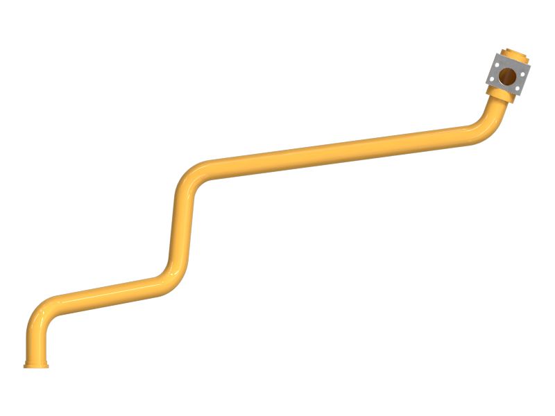 Стальная трубка маслоохладителя гидросистемы 31,75 мм