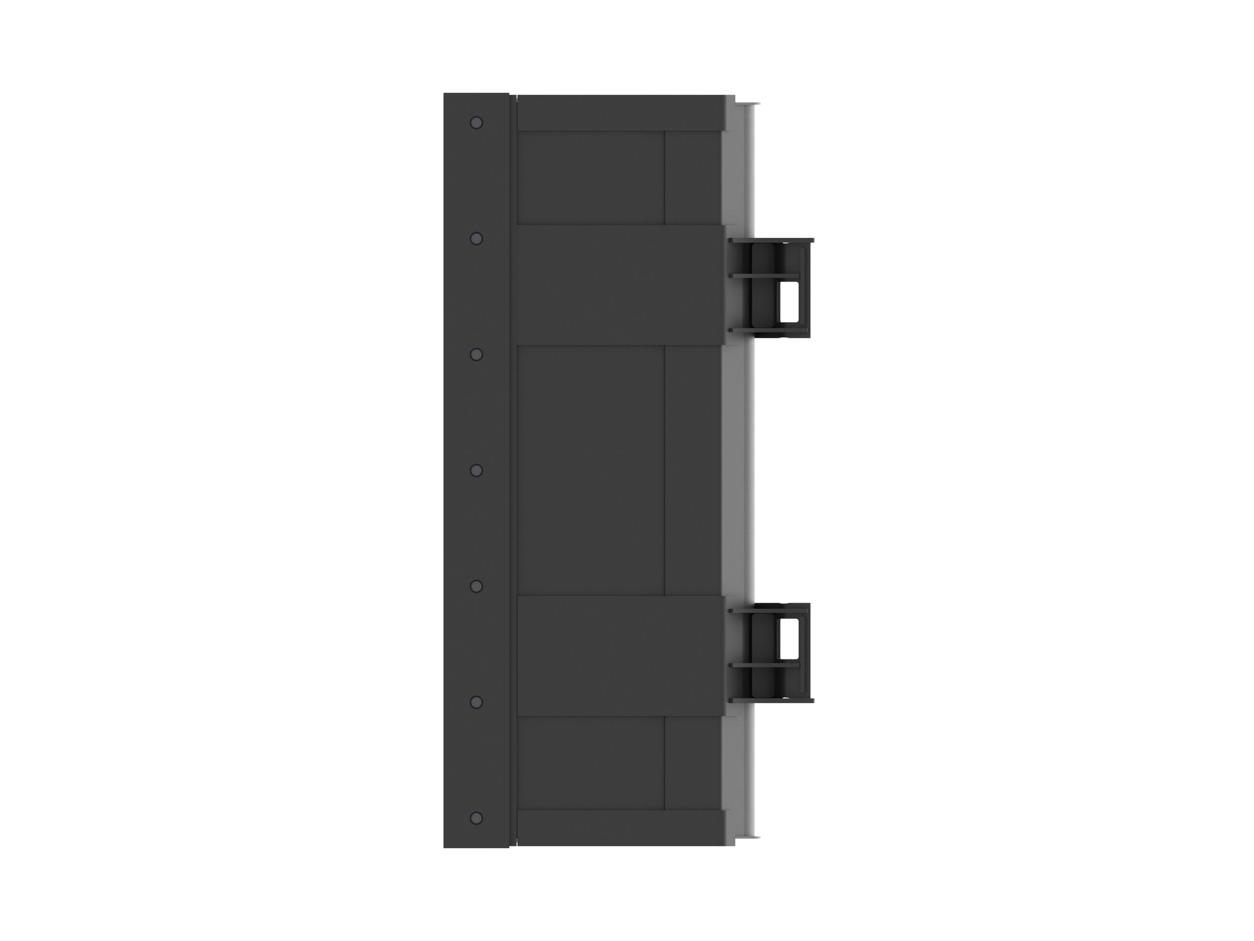 Ковш 1,0 куб. м (1,3 куб. ярда), устройство смены навесного оборудования мини-погрузчика, режущая кромка с болтовым креп