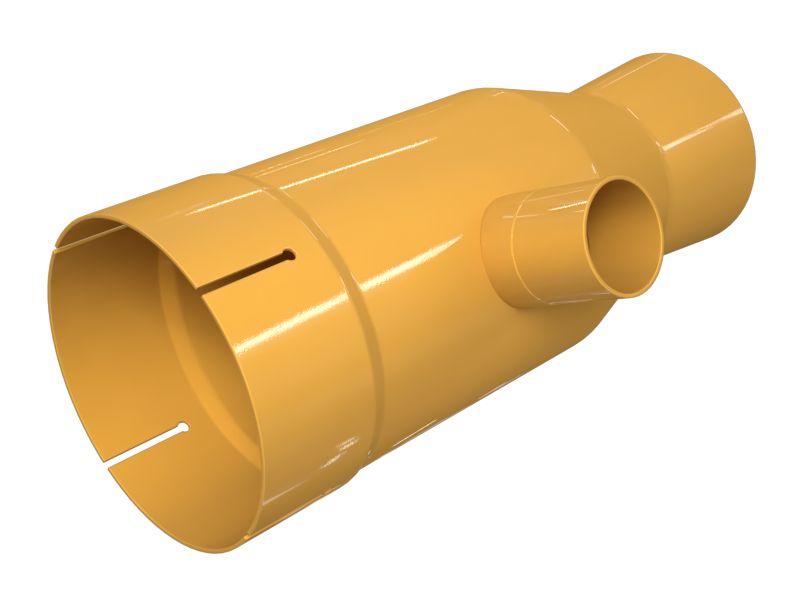 Трубка пылеэжектора в сборе