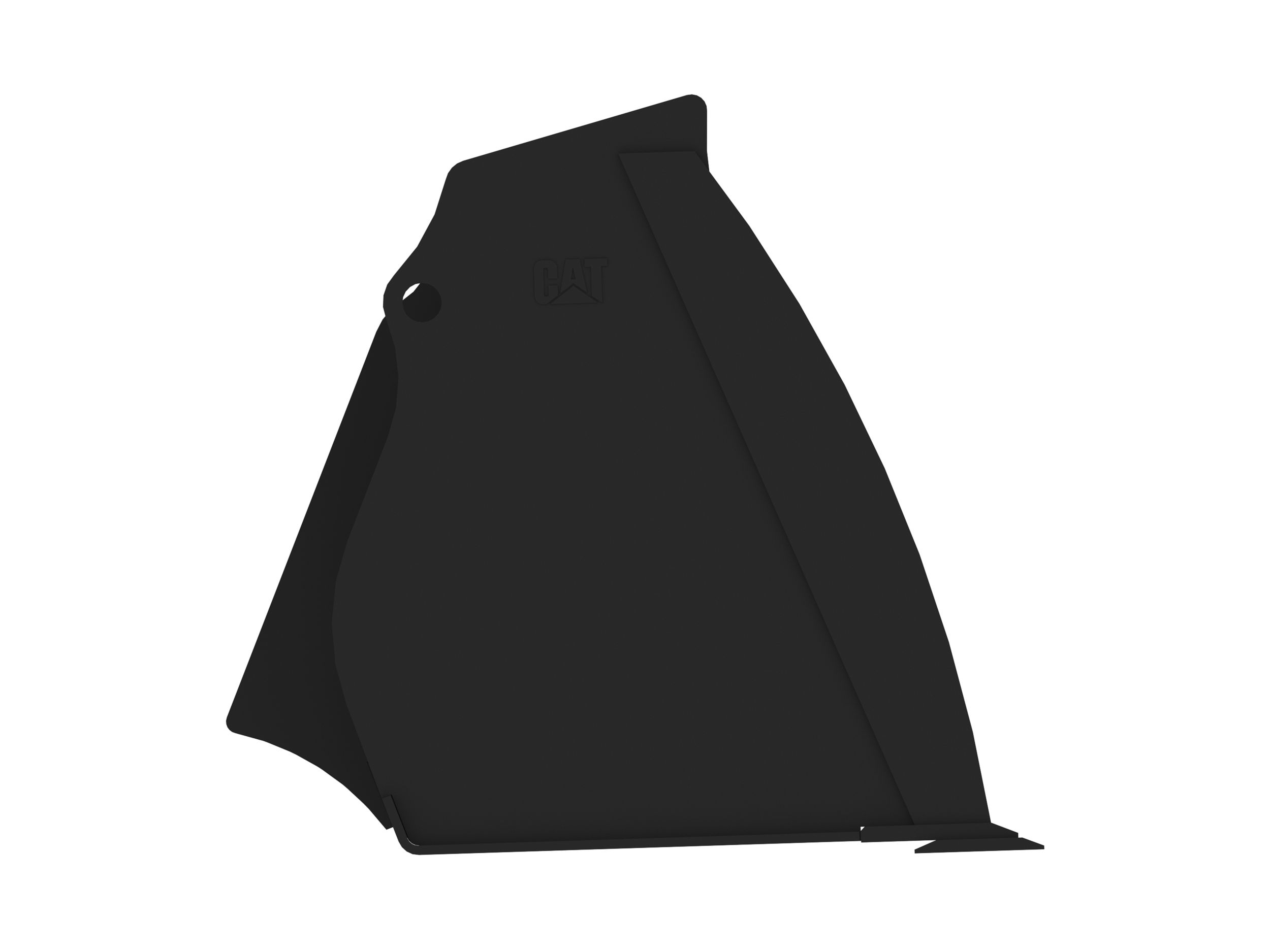 Ковш 1,3 куб. м (1,7 куб. ярда), устройство смены навесного оборудования мини-погрузчика, режущая кромка с болтовым креп