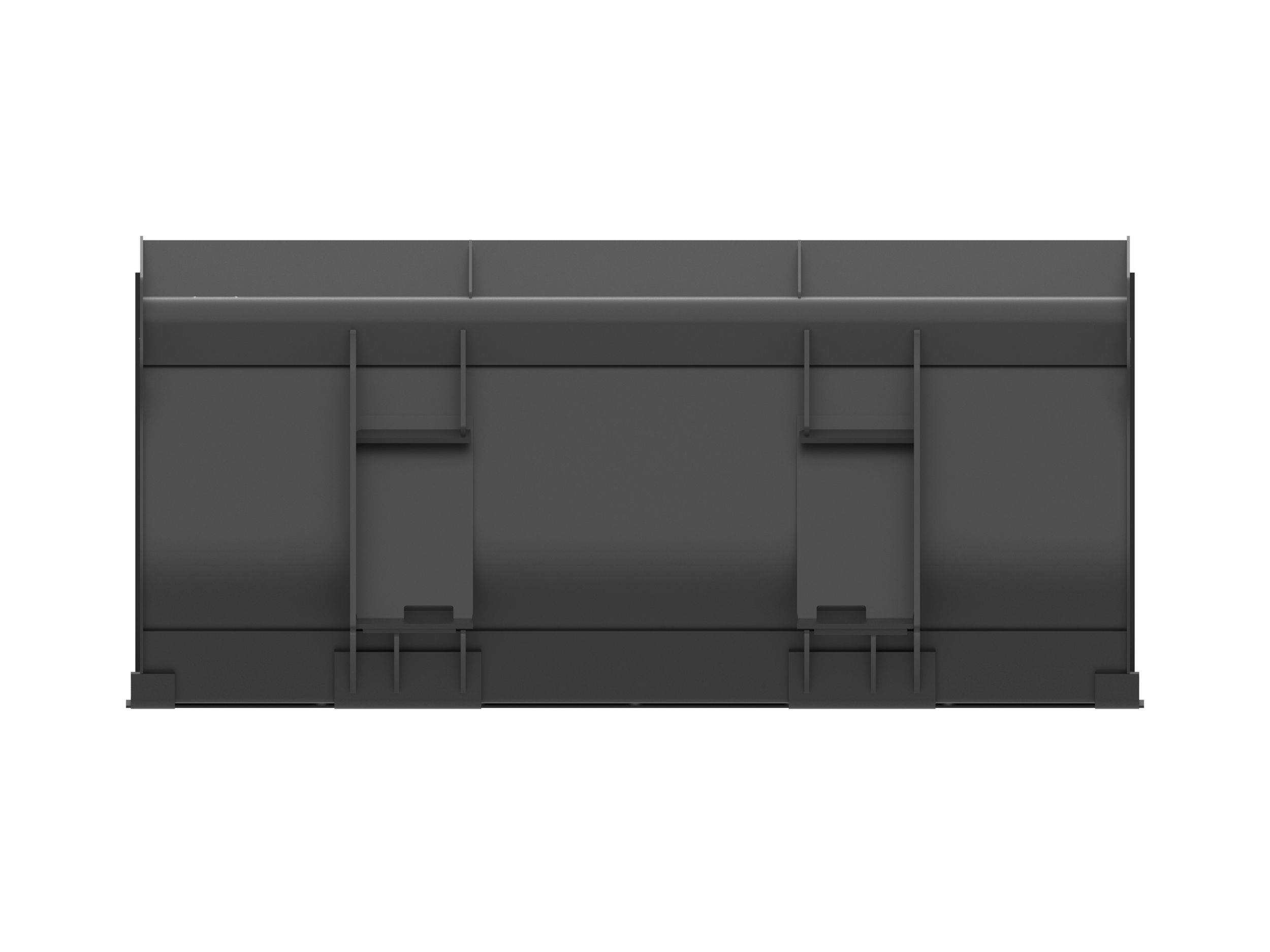 Ковш 1,3 куб. м (1,7 куб. ярда), устройство смены навесного оборудования мини-погрузчика, режущая кромка с болтовым креп