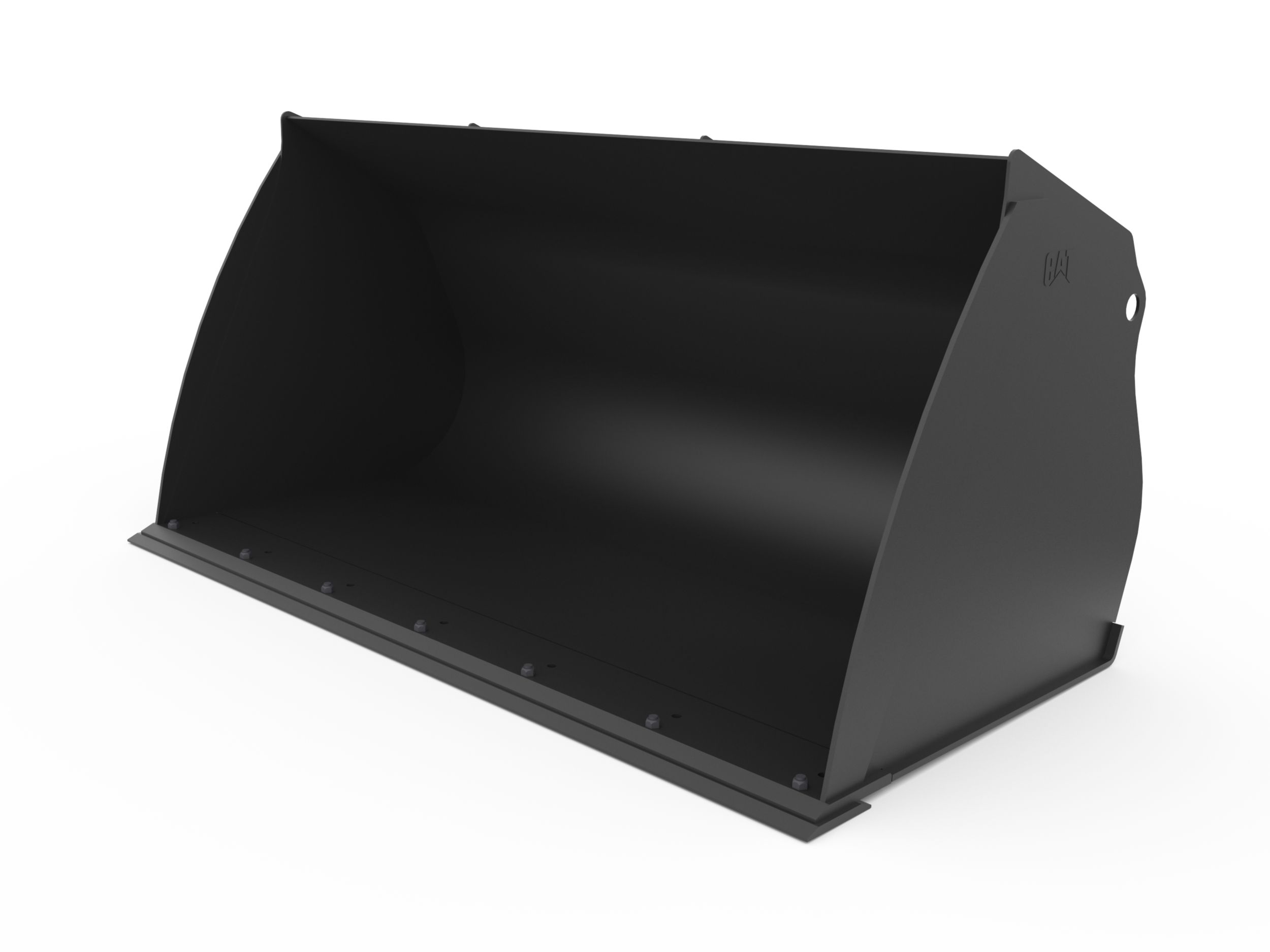 Ковш 1,6 м3 (2,0 ярда3), устройство смены навесного оборудования мини-погрузчика, режущая кромка с болтовым креплением