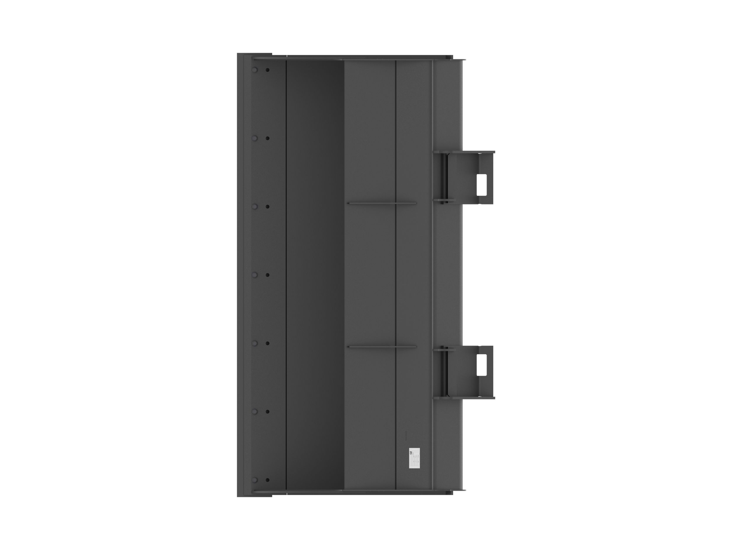 Ковш 1,6 м3 (2,0 ярда3), устройство смены навесного оборудования мини-погрузчика, режущая кромка с болтовым креплением