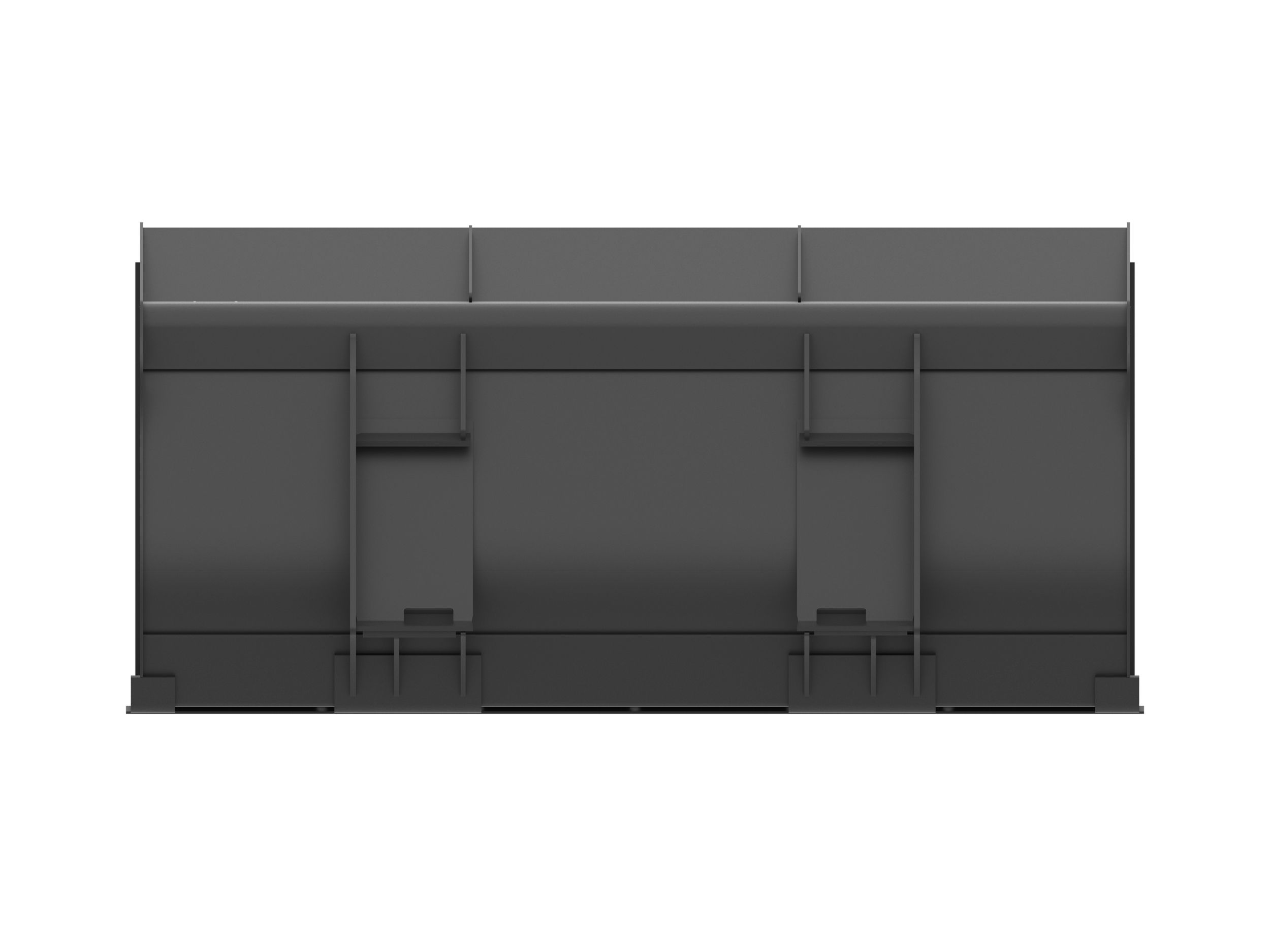 Ковш 1,6 м3 (2,0 ярда3), устройство смены навесного оборудования мини-погрузчика, режущая кромка с болтовым креплением