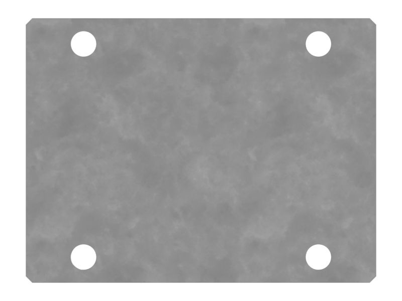 Прокладка пластины крышки толщиной 3 мм