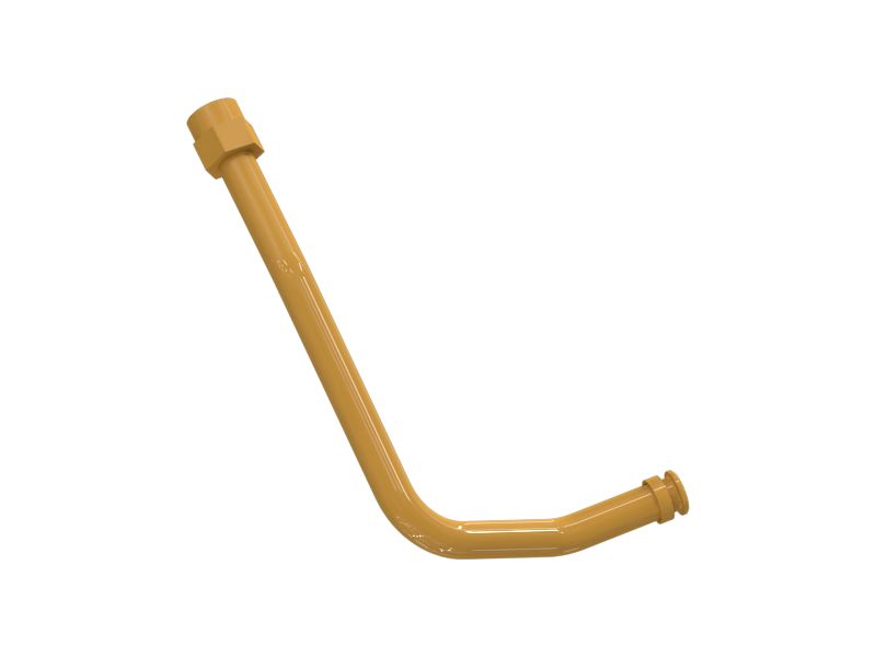 Стальной патрубок слива масла турбокомпрессора диаметром 25,40 мм