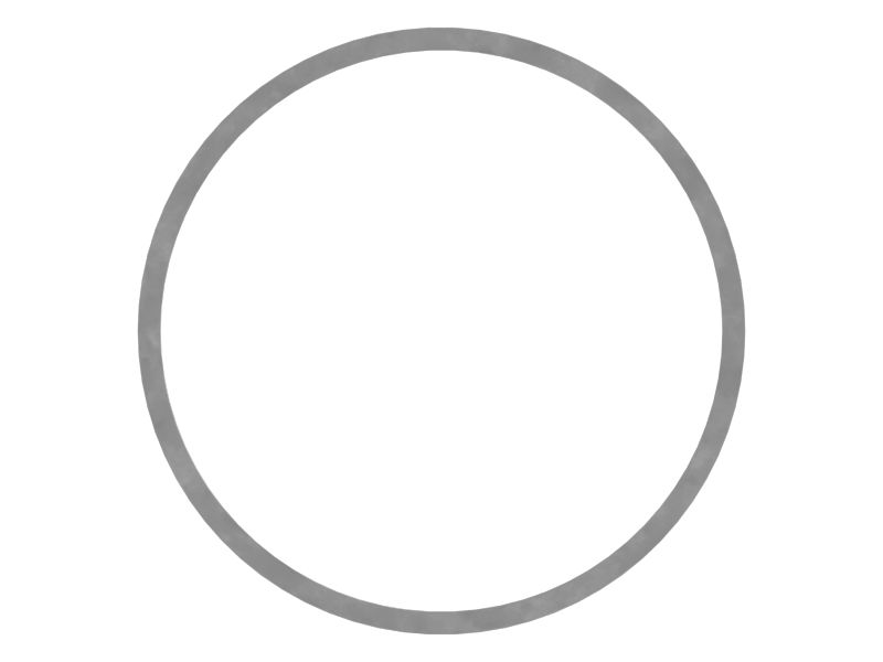 Круглая прокладка толщиной 3,05 мм