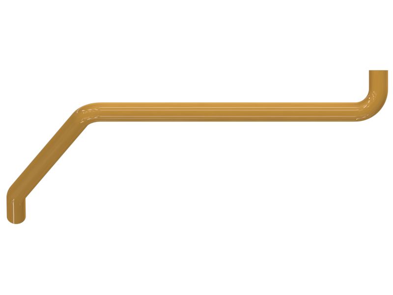 ТРУБКА ВОЗДУШНОГО ПОСЛЕДОВАТЕЛЬНОГО ОХЛАДИТЕЛЯ В СБОРЕ