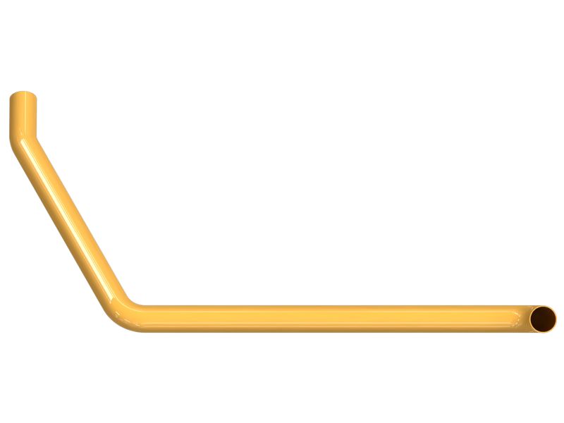 ТРУБКА ВОЗДУШНОГО ПОСЛЕДОВАТЕЛЬНОГО ОХЛАДИТЕЛЯ В СБОРЕ