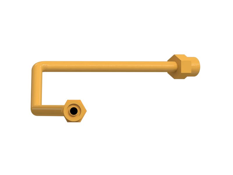 Стальной патрубок в сборе