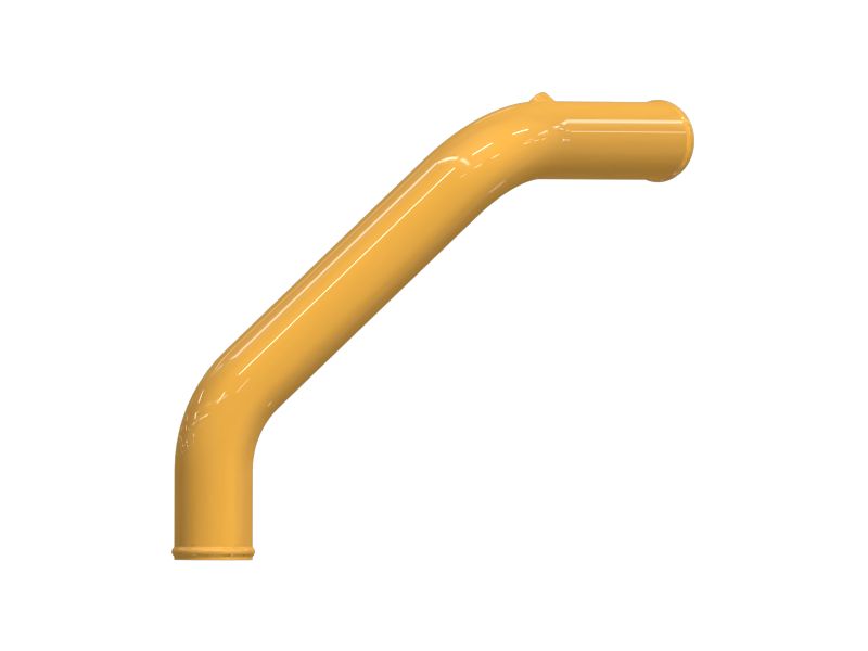 Стальной патрубок в сборе