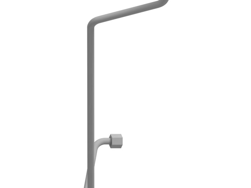 Стальной патрубок в сборе