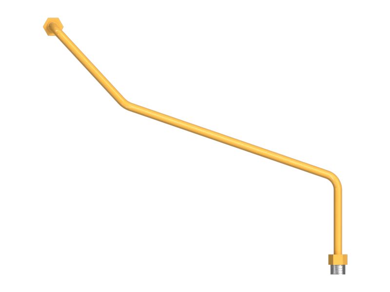 Стальной патрубок в сборе