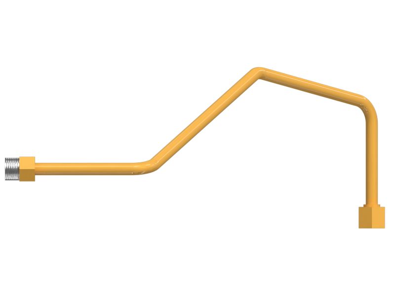 Стальной патрубок в сборе