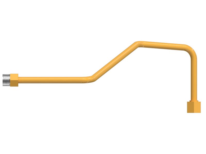 Стальной патрубок в сборе