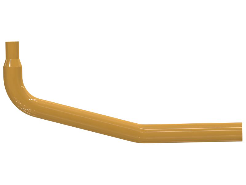 Стальной патрубок в сборе