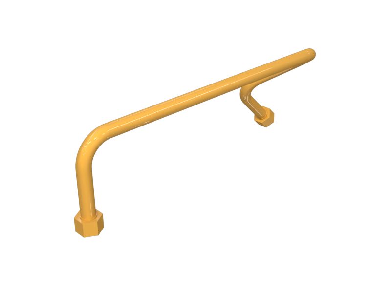 Стальной патрубок в сборе