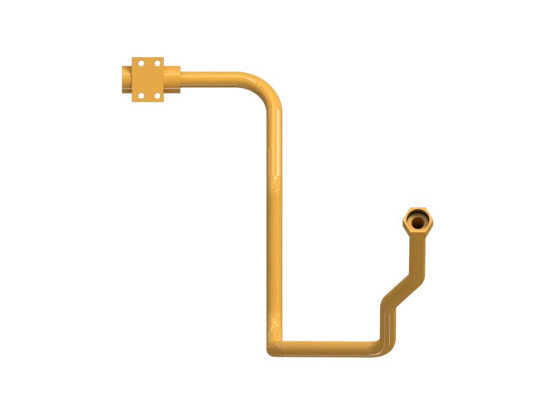 Стальной патрубок в сборе