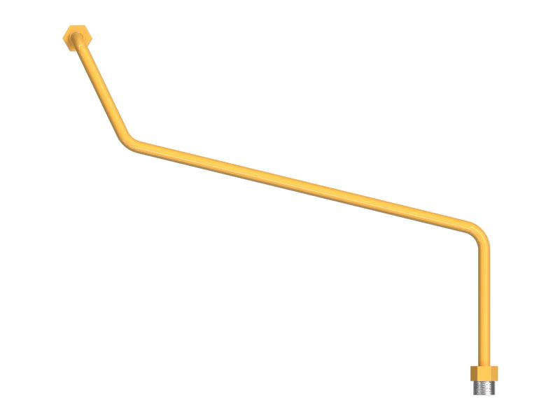 Стальной патрубок в сборе