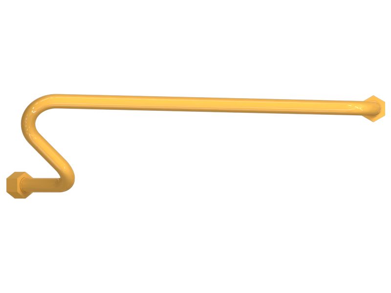 Стальной патрубок в сборе