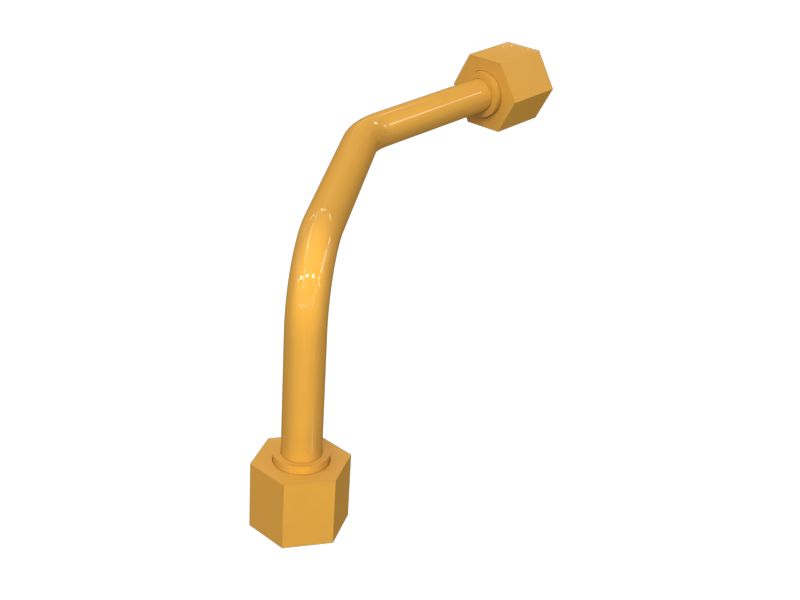 484-0076: Steel Tube Assembly 484-0076 Caterpillar