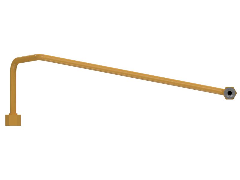 Стальной патрубок в сборе