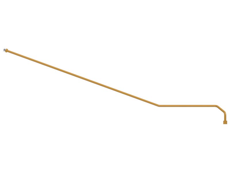 Стальной патрубок в сборе