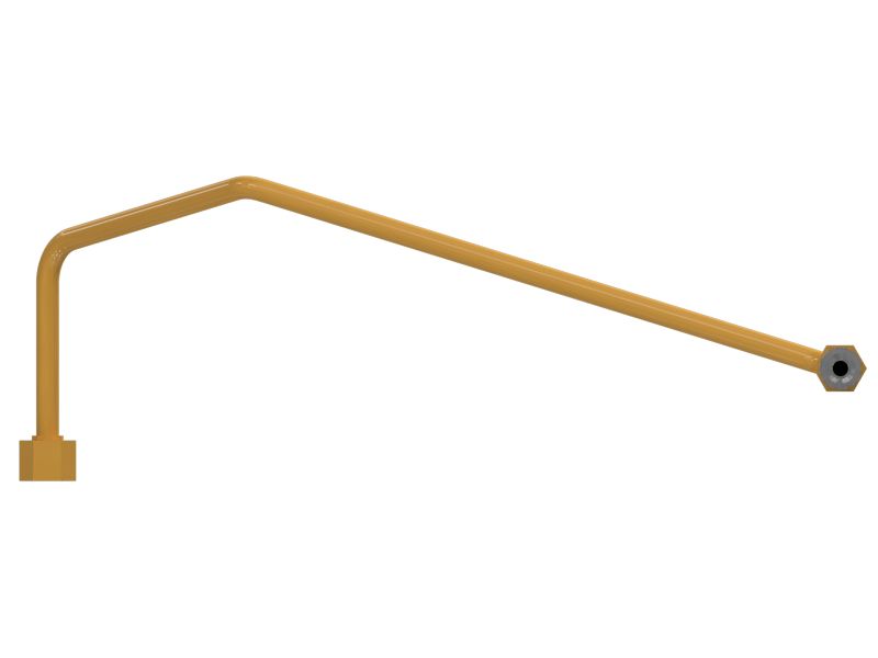 Стальной патрубок в сборе