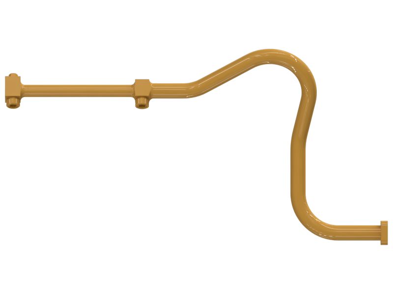 Стальной патрубок в сборе