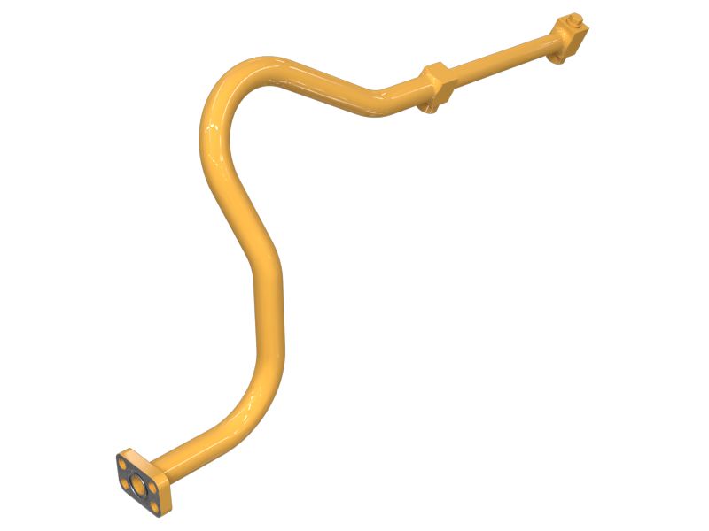 Стальной патрубок в сборе