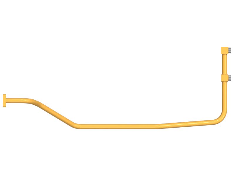 Стальной патрубок в сборе