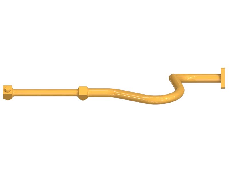 Стальной патрубок в сборе