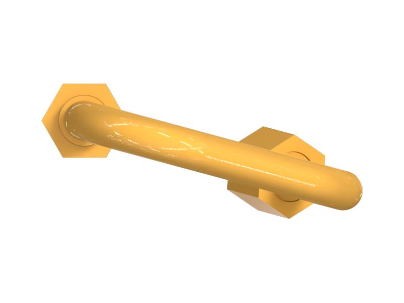 Стальной патрубок в сборе